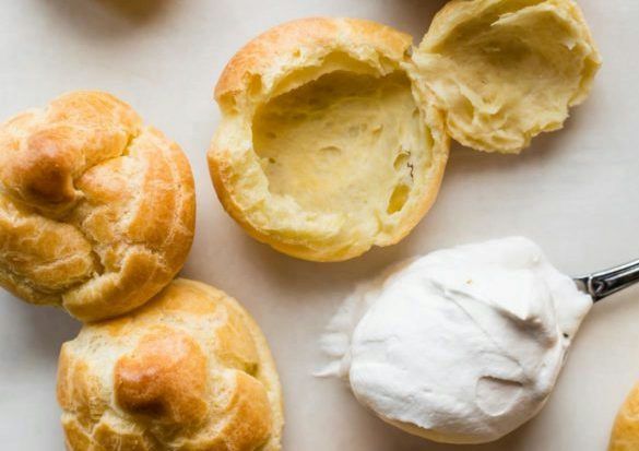 choux with cream