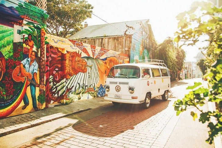 San Francisco City Tour in a Vintage VW Bus