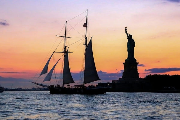 clipper city by statue of liberty