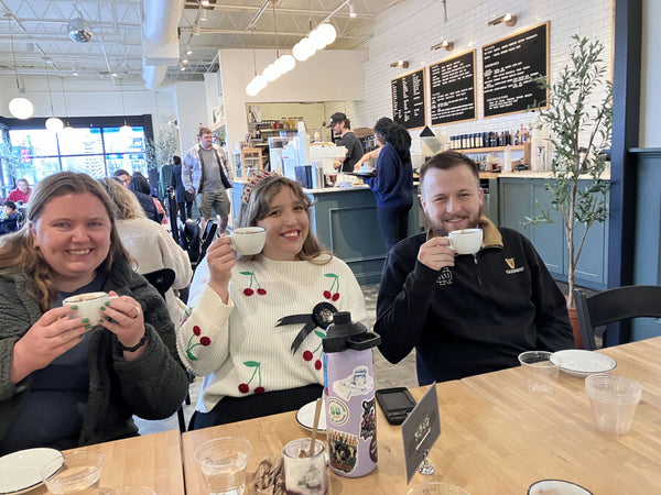 thumbs up on food tour