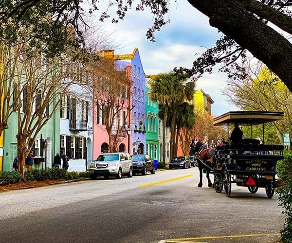 colorful charleston street