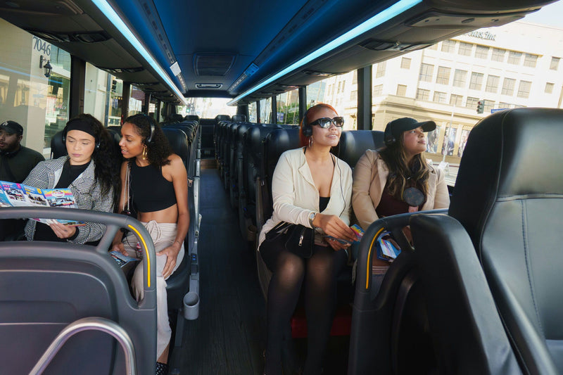 girls riding in us