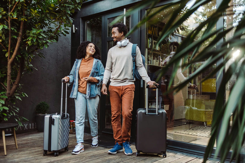 couple at hotel