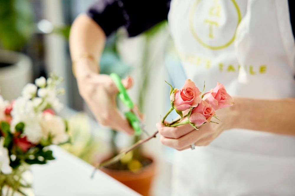 cutting-roses