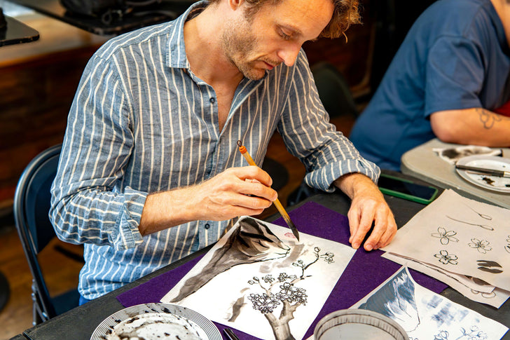 Online Sumi-E Japanese Ink Painting Class