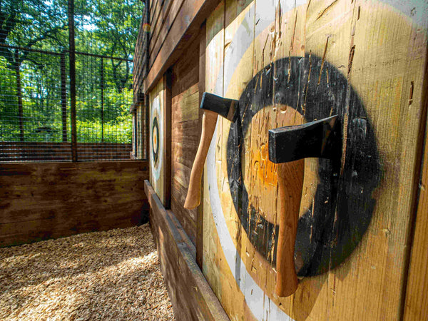 dual axes in a target