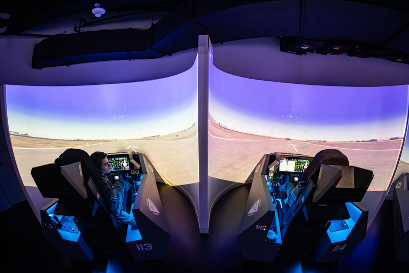dual flight simulation