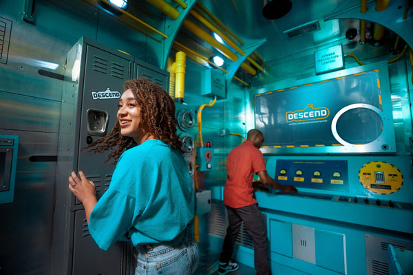 Exploring the Deep: Group Delving into a Submarine Escape Game