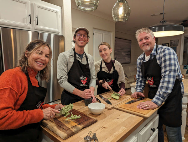 family-cooking-together