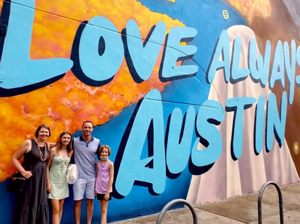 Family in Austin