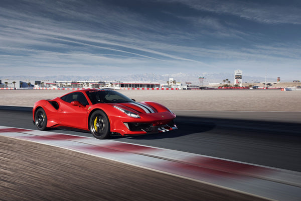 Ferrari on track