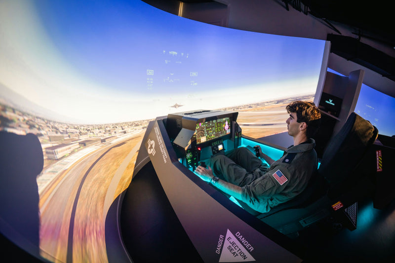 flight simulator view