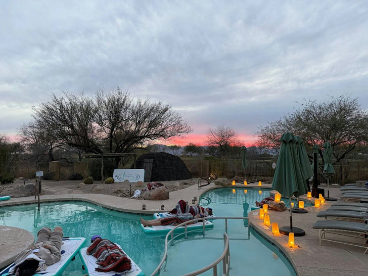 Floating Sound Bath at Aji Spa Sheraton Grand in Chandler