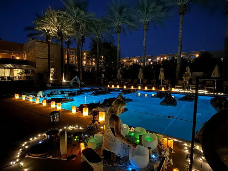 Floating Sound Bath at JW Marriott Revive Spa in Phoenix