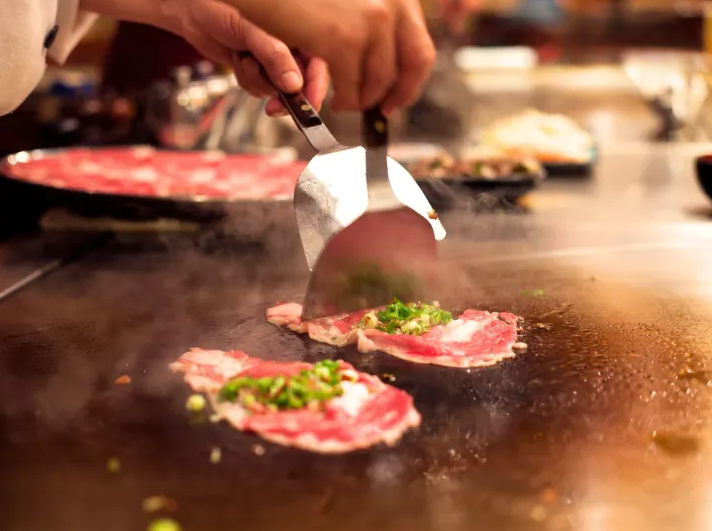 Food on hibachi grill.png