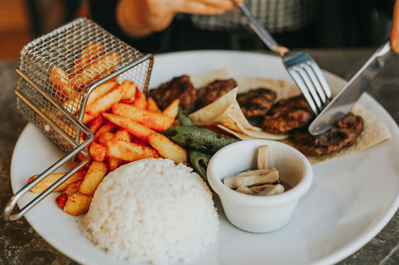 Food tour food on plate