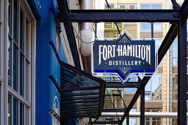 Fort Hamilton Distillery Sign