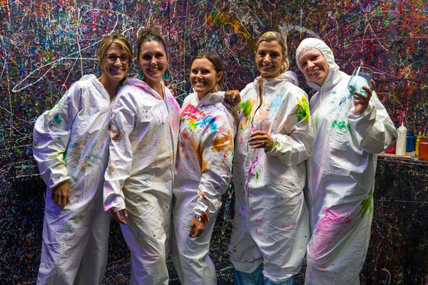 friends in paint