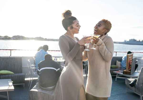 Friends on a cruise