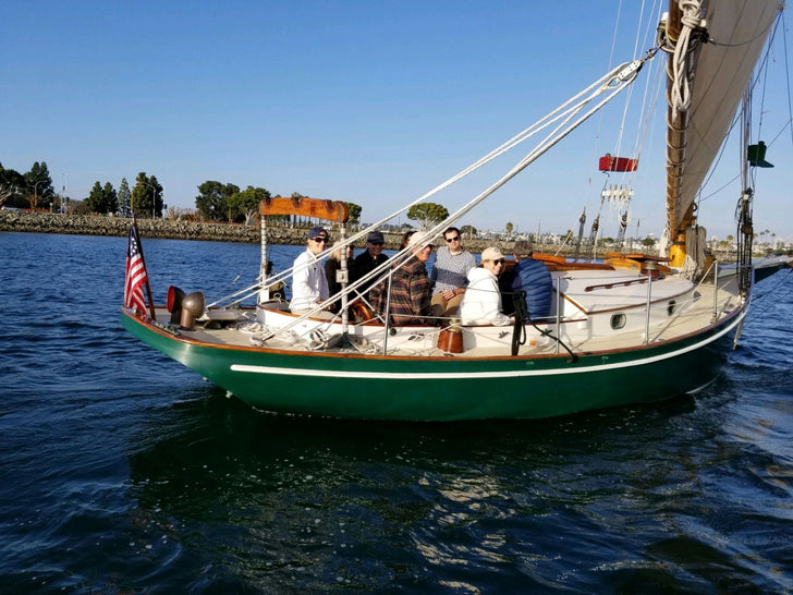 Classic Yacht Sailing Cruise
