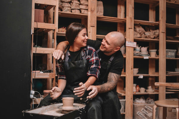 fun pottery date