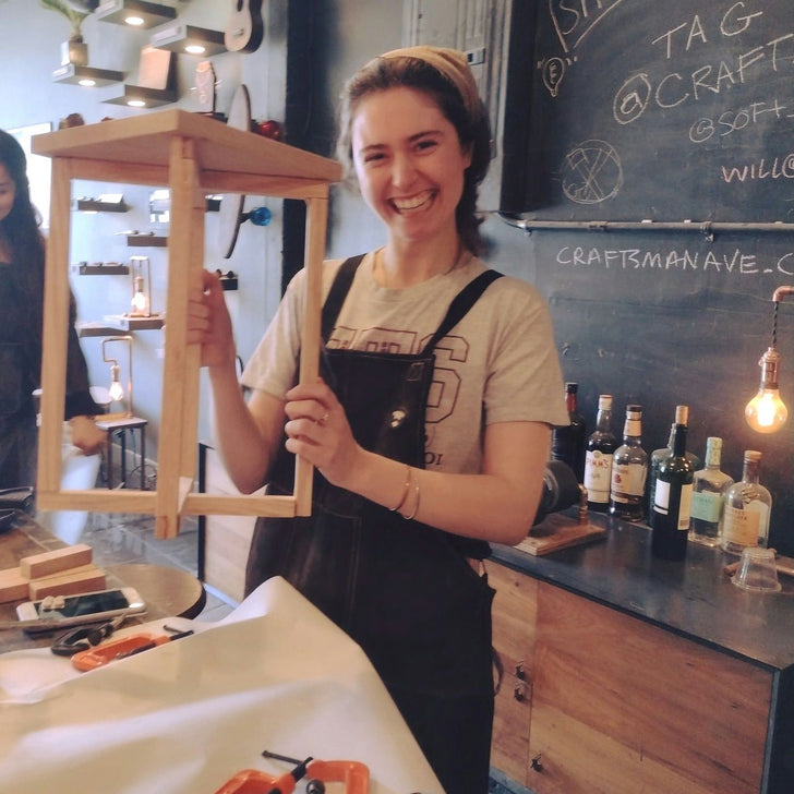 Date Night Craft a Side Table Experience for two