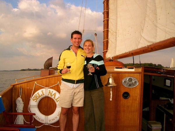 glass of wine, sail selina, st michaels, boat tour, things to do, attraction.jpg