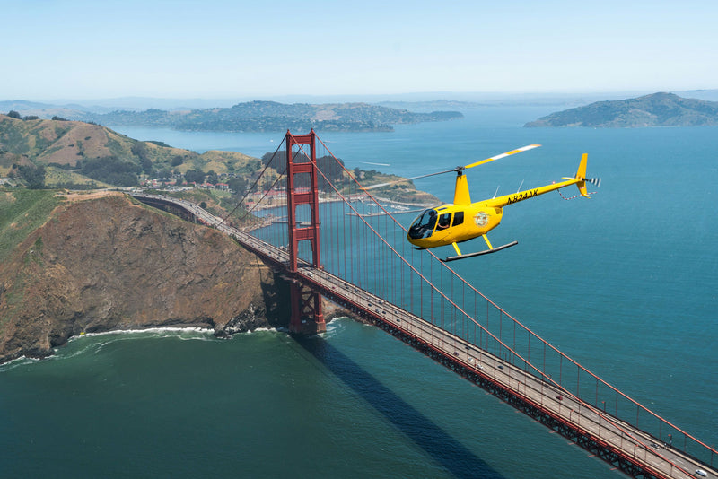 Alcatraz City Sites Helicopter Adventure for Two | Mill Valley