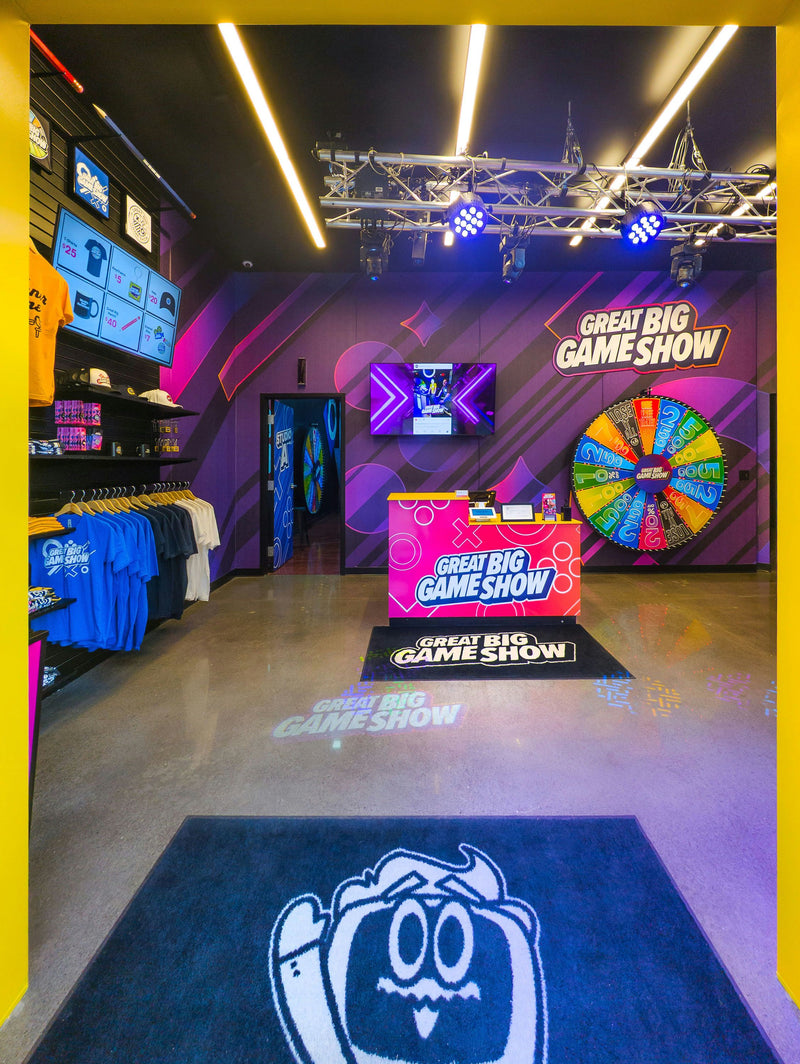 Great Big Game Show entryway