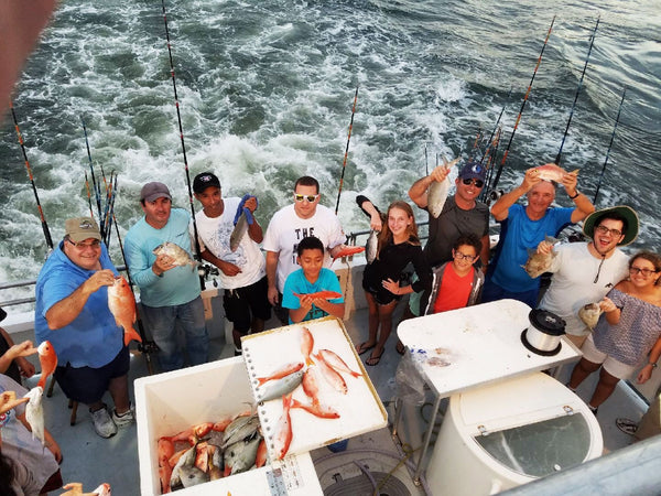 Catching a big fish