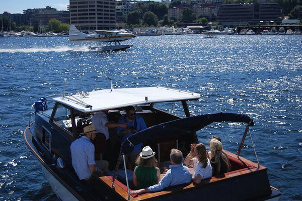 group on boat