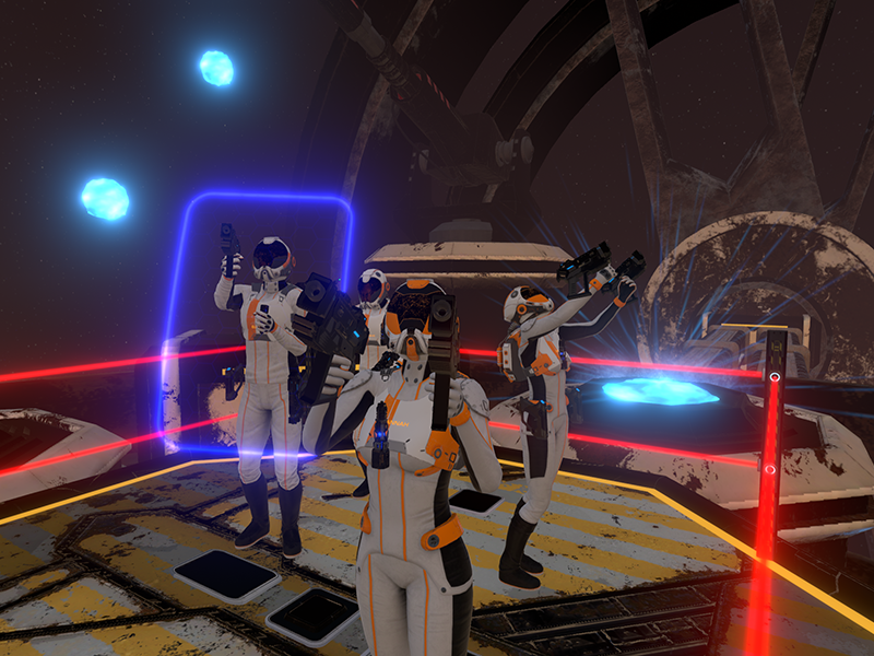 group playing game
