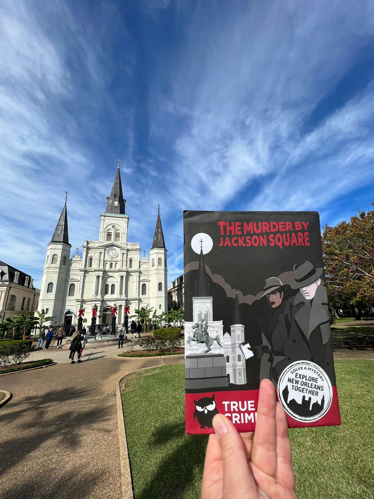 New Orleans Jackson Square True Crime Mystery Hunt