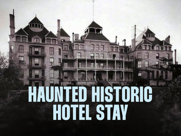 Haunted Historic Hotel Stay