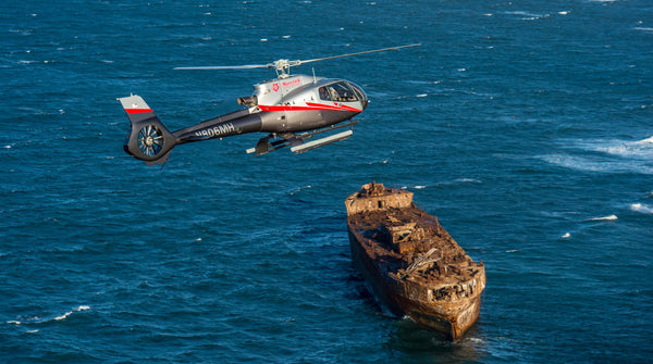 Island heli tour