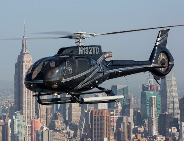 helicopter flying in the sky