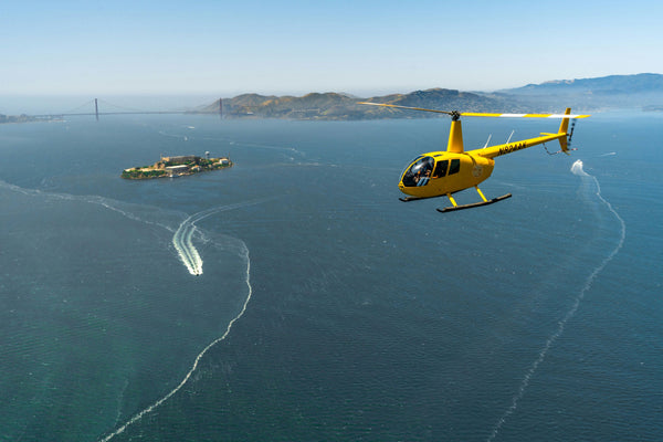 Alcatraz City Sites Helicopter Adventure for Two | Mill Valley