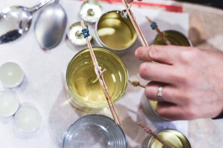 Denver Candle Making Class at a Brewery