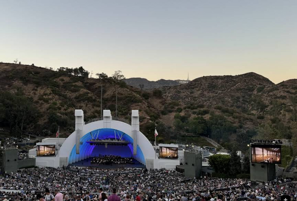 Hollywood Bowl sign