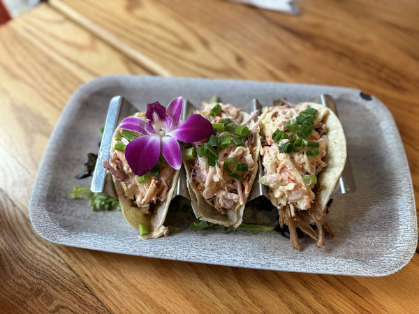 Tacos on Hawaii tour
