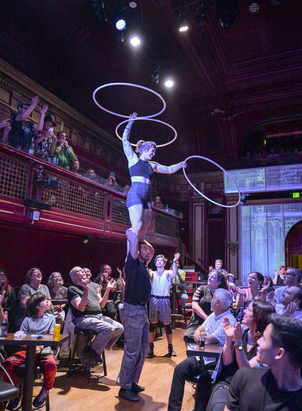 acrobatic toss