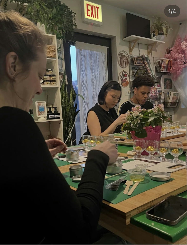 Romantic Candle Making Experience with Chocolate and Wine Tasting for 2