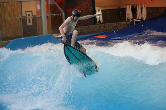 indoor surfing jump