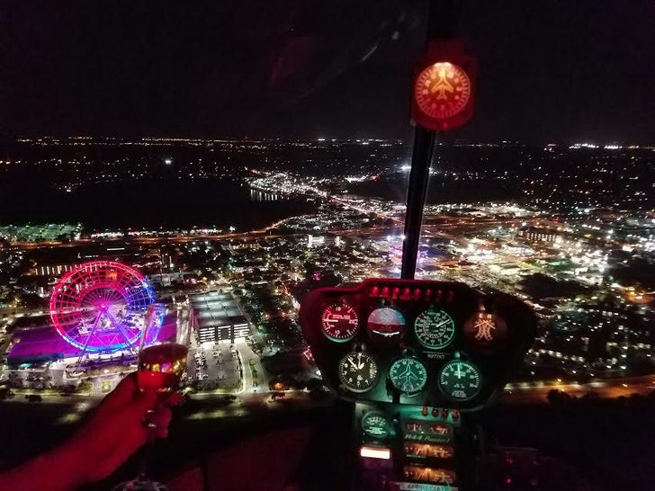 Private After Hours Theme Parks Helicopter Tour