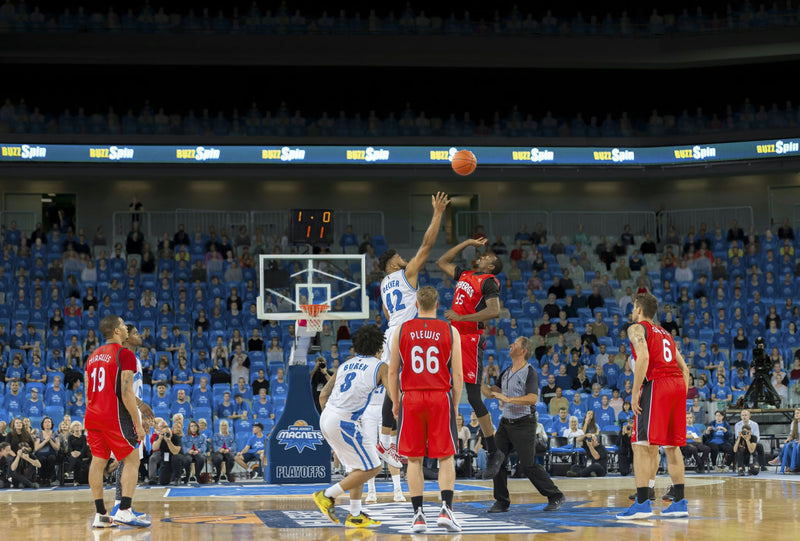college basketball game