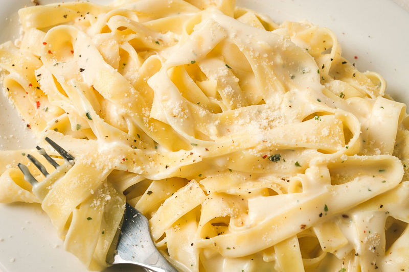 spicy fettuccine