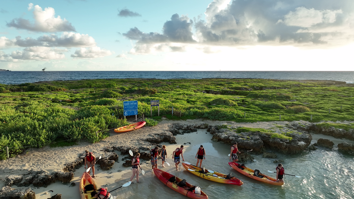 Popoia Island & Kailua Bay Guided Kayak Tour