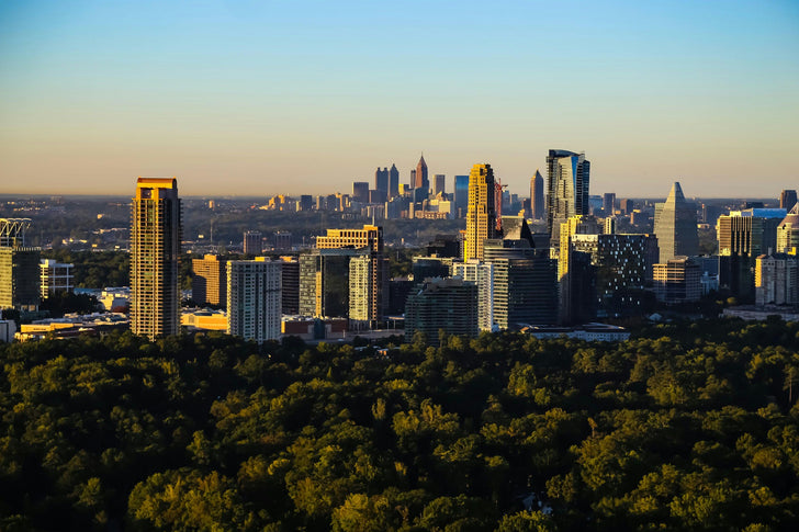 Private King, Queen & Buckhead Helicopter Tour with Champagne