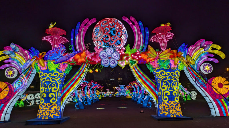 Lantern Festival lights 1