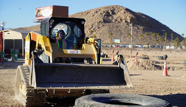 Operate a Skid Steer Track Loader